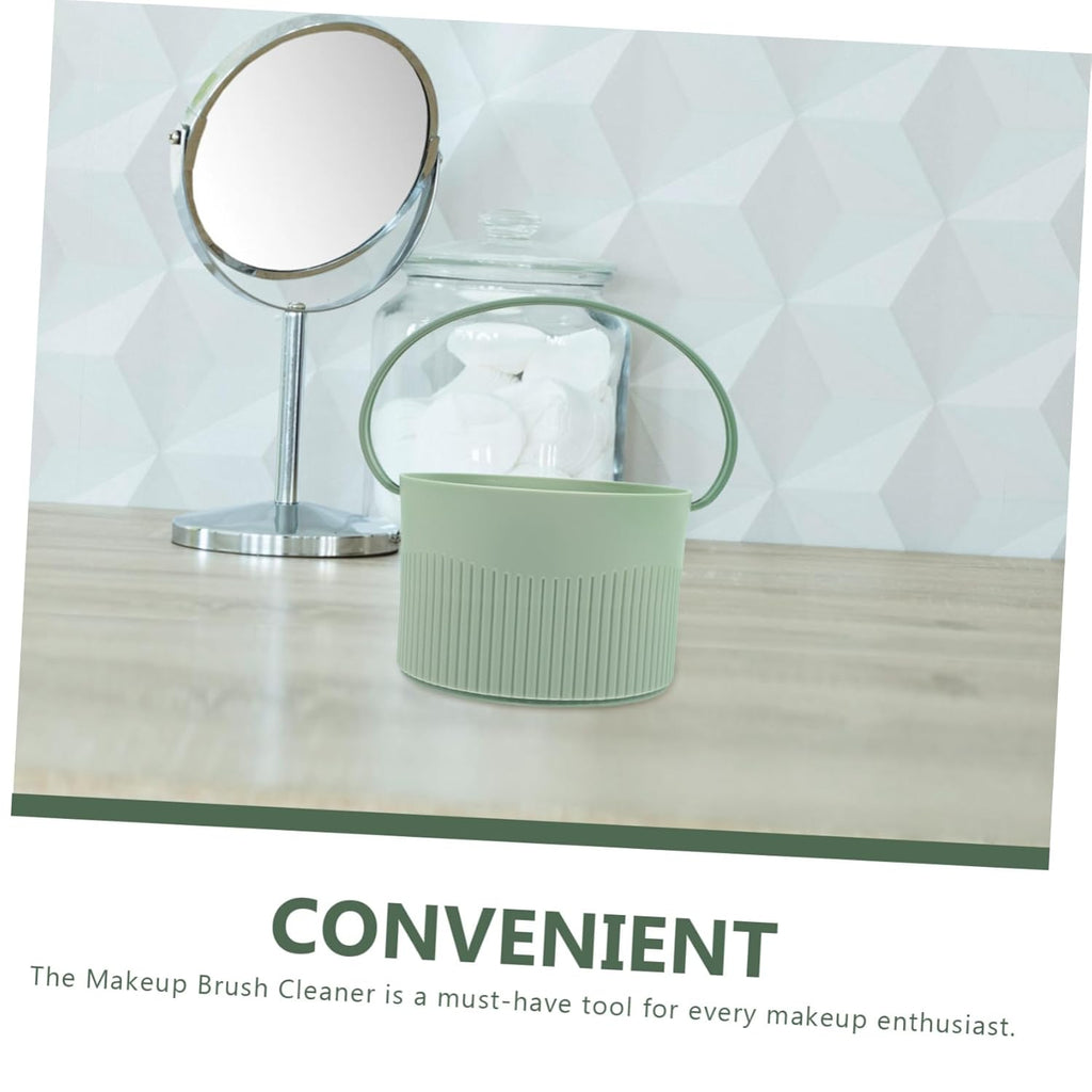 Silicone Scrubber Makeup Brush Cleaner Bowl Facial Cleanser Brush Tool