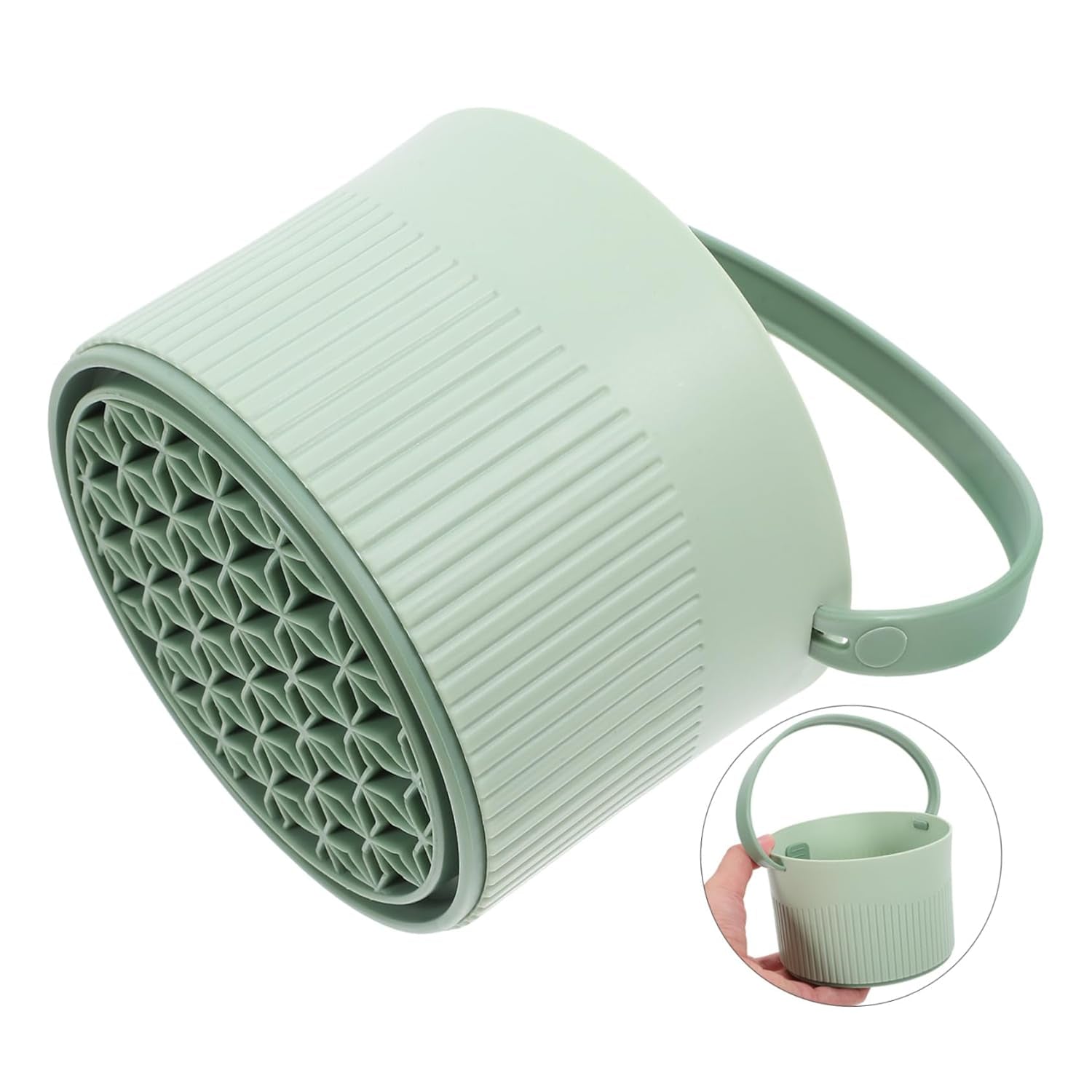 Silicone Scrubber Makeup Brush Cleaner Bowl Facial Cleanser Brush Tool